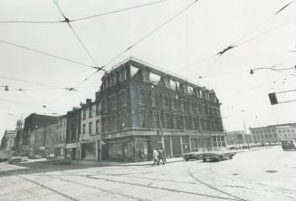 Destruction is planned for this row of ancient buildings on King St