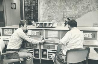 Nerve centre of the TTC system is the control room on Bathurst St