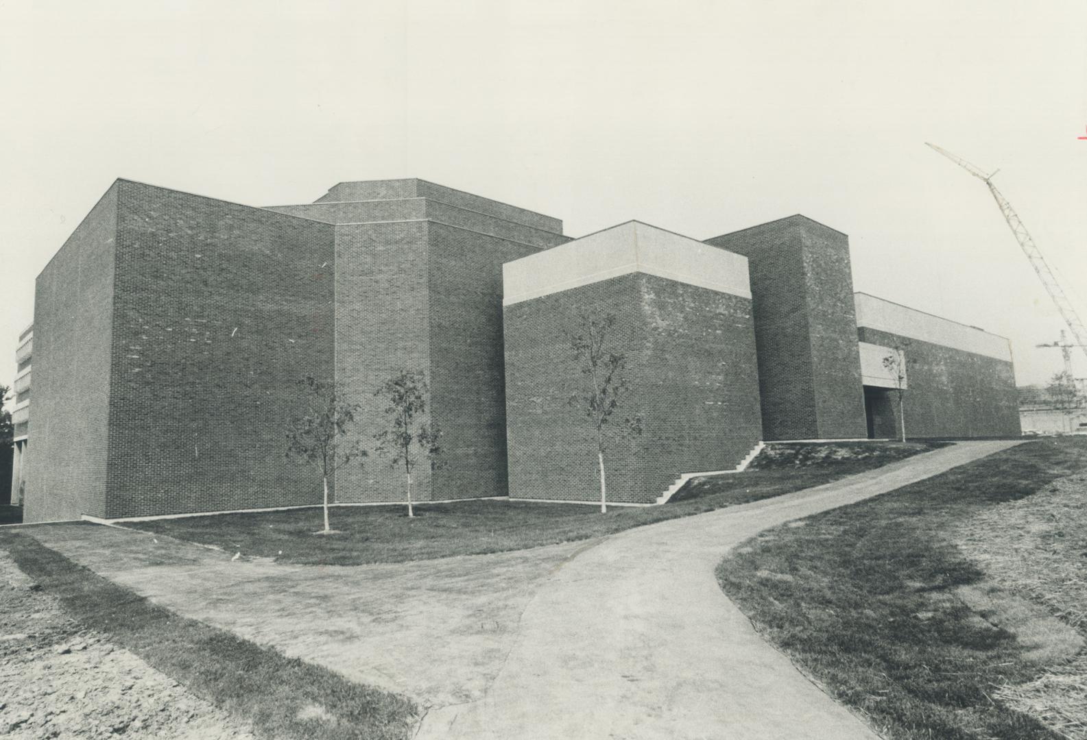 The New Osgoode Hall at York University contains too much variety in building materials, says architect Harvey Cowan