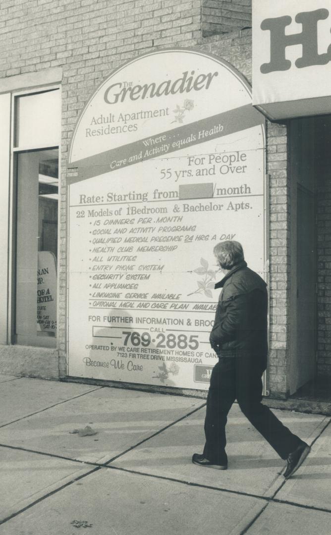 Canada - Ontario - Toronto and Toronto Metro - Homes for Aged - 1974 and on