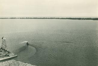 Toronto Harbour looking southeast, from foot of John St