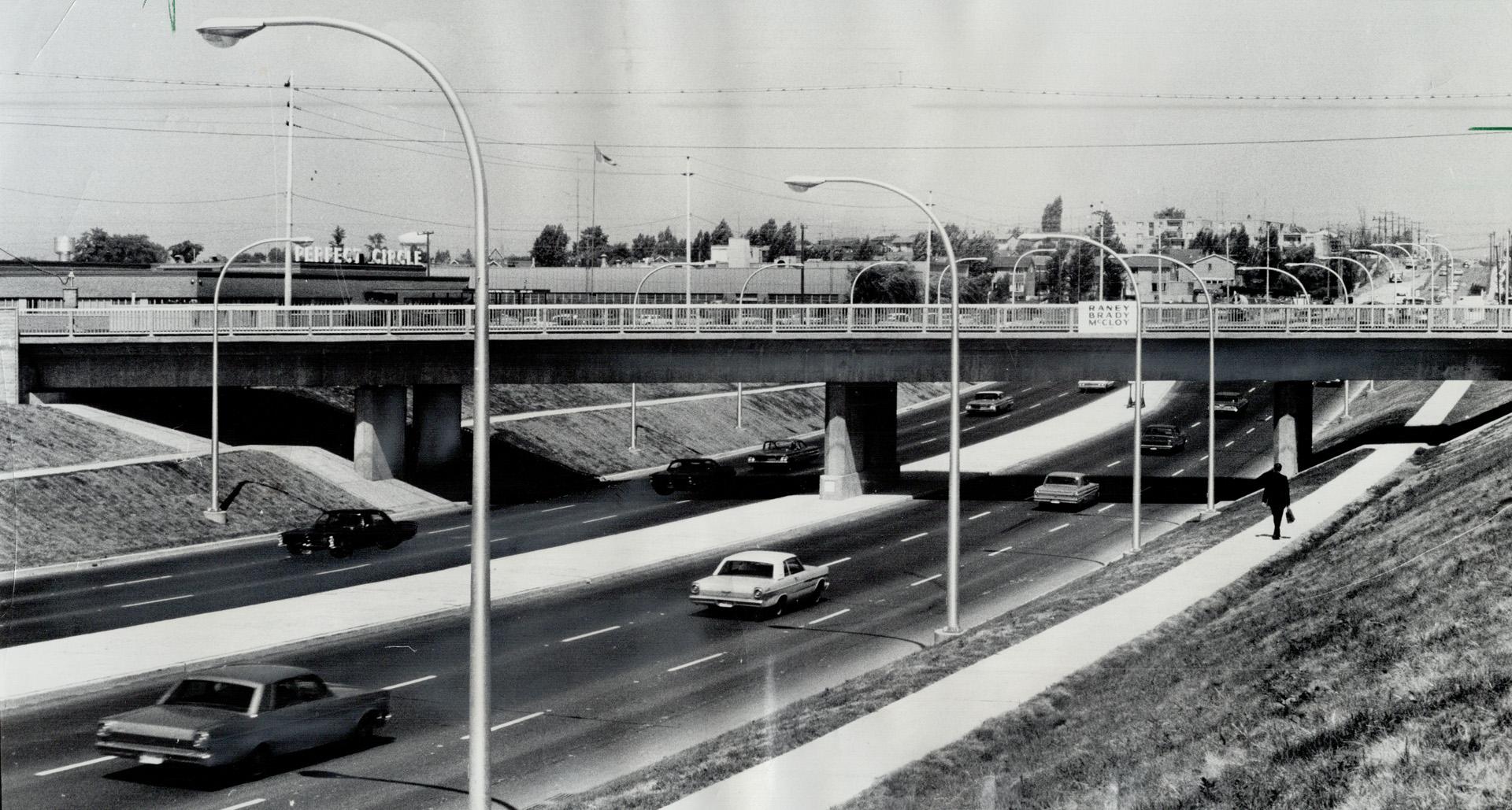 The Bridge. It's 10 per cent design and 90 per cent planning, Meetings and more meetings, but no traffic hold-ups to get this structure built