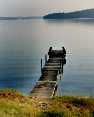 To the cottage born, A summer tradition as well worn as a lopsided Wicker Armchair