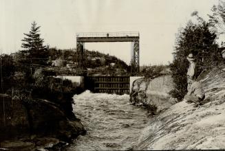 Chaudiere Falls and locks, near Ottawa