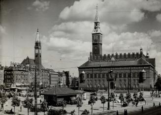 Early in the Nazis' March, northward, Denmark fell under German protection