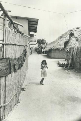 Above: The most exotic islands in the Caribbean are the San Blas group, off Panama, where the old matriarchal culture lingers on