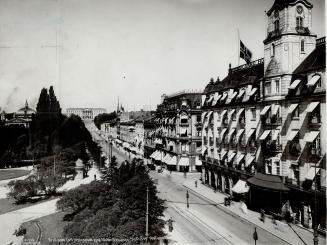 Last week German troops goosestepped down broad Karl Johan st