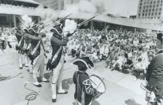 Metro's tribute to the U.S. was a special birthday celebration at Nathan Phillips Square yesterday that featured bands, dancing and drill demonstratio(...)