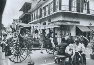 Christmas in the French Quarter of New Orleans means feasting on chicken gumbo and having baba for dessert