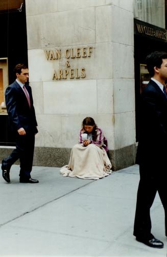 New York Street Scene - City of Contrasts