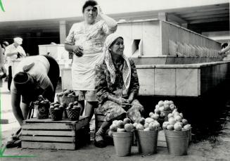 Market day: Kazakhstan's tangled history is reflected in the faces seen on Alma Ata's streets