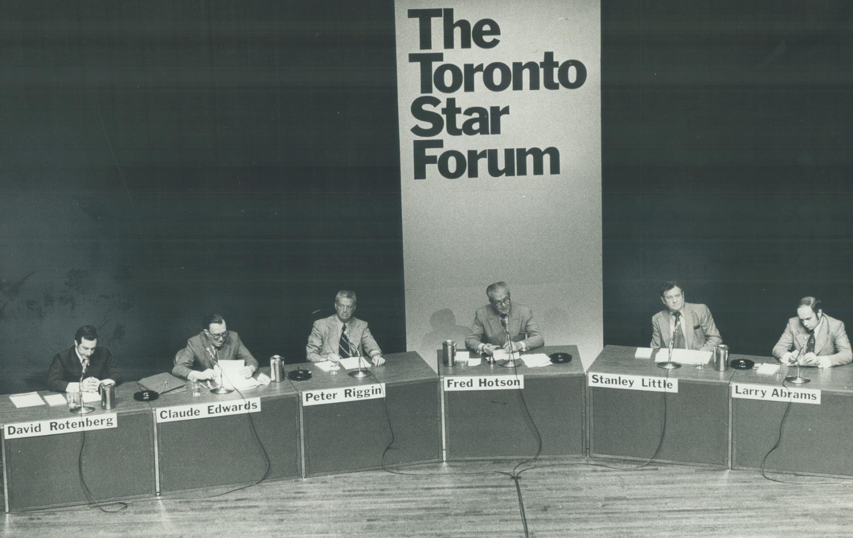 The Toronto Star Forum debated the right to strike in essential public services