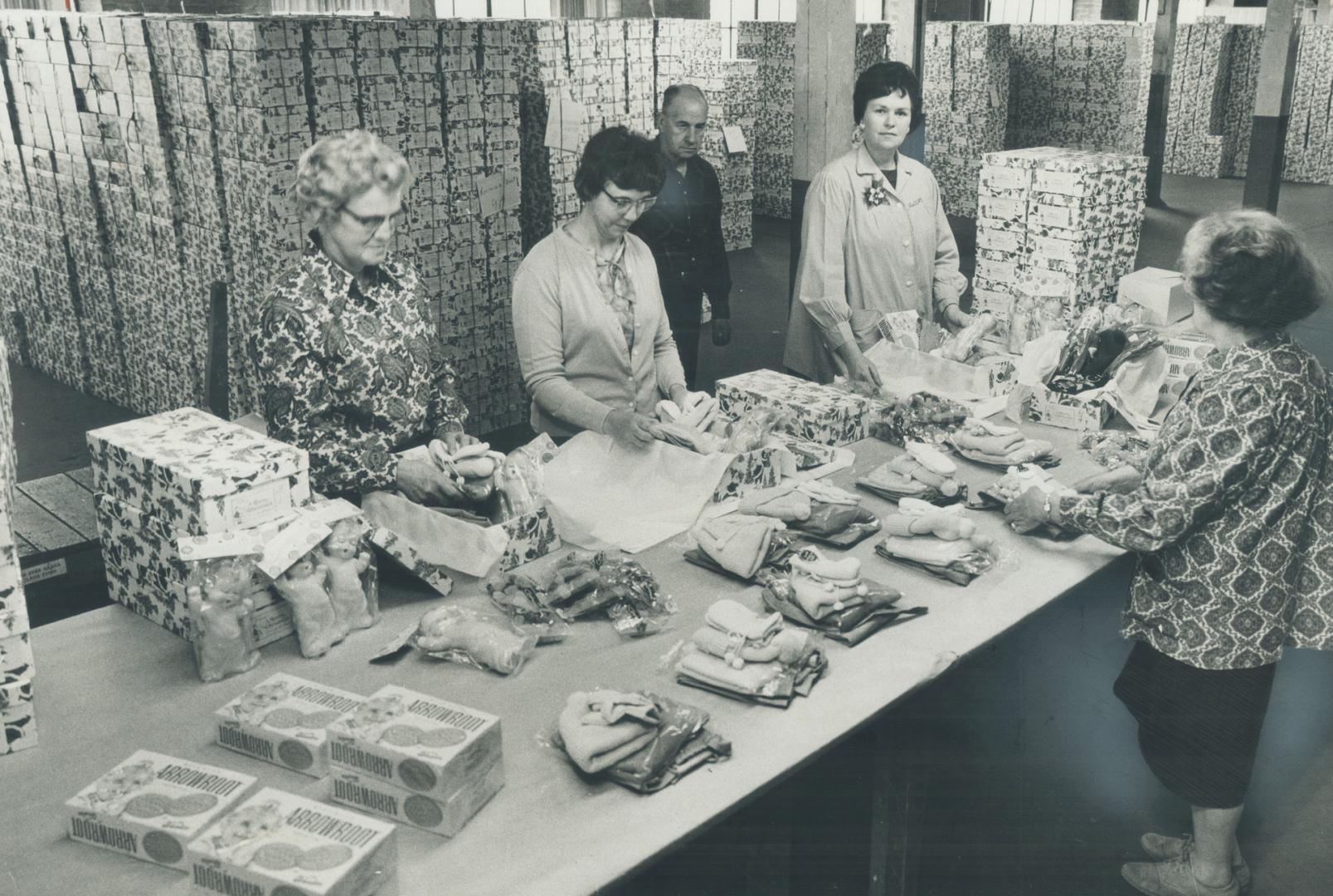 With Christmas so close The Star Santa Claus Fund warehouse on Richmond St