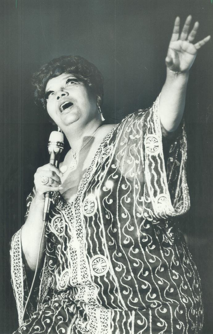 Sweet and sassy. Jazz singer Pearl Bailey, 67, opened a week-long stint at the Royal York's Imperial Room last night. The former Hello Dolly! Star brought back old vaudeville style