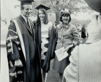 Keeping it in the family, This proud father of girl who has just graduated from the University of Toronto with bachelor of arts honors degree in Engli(...)