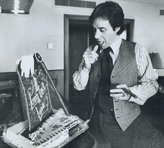 Film director, Peter Bogdanovich, in Toronto in his suite at the Hyatt Regency