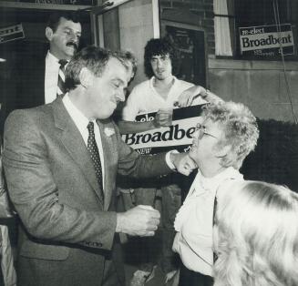 Broadbent, Edward -Election Campaign -1984