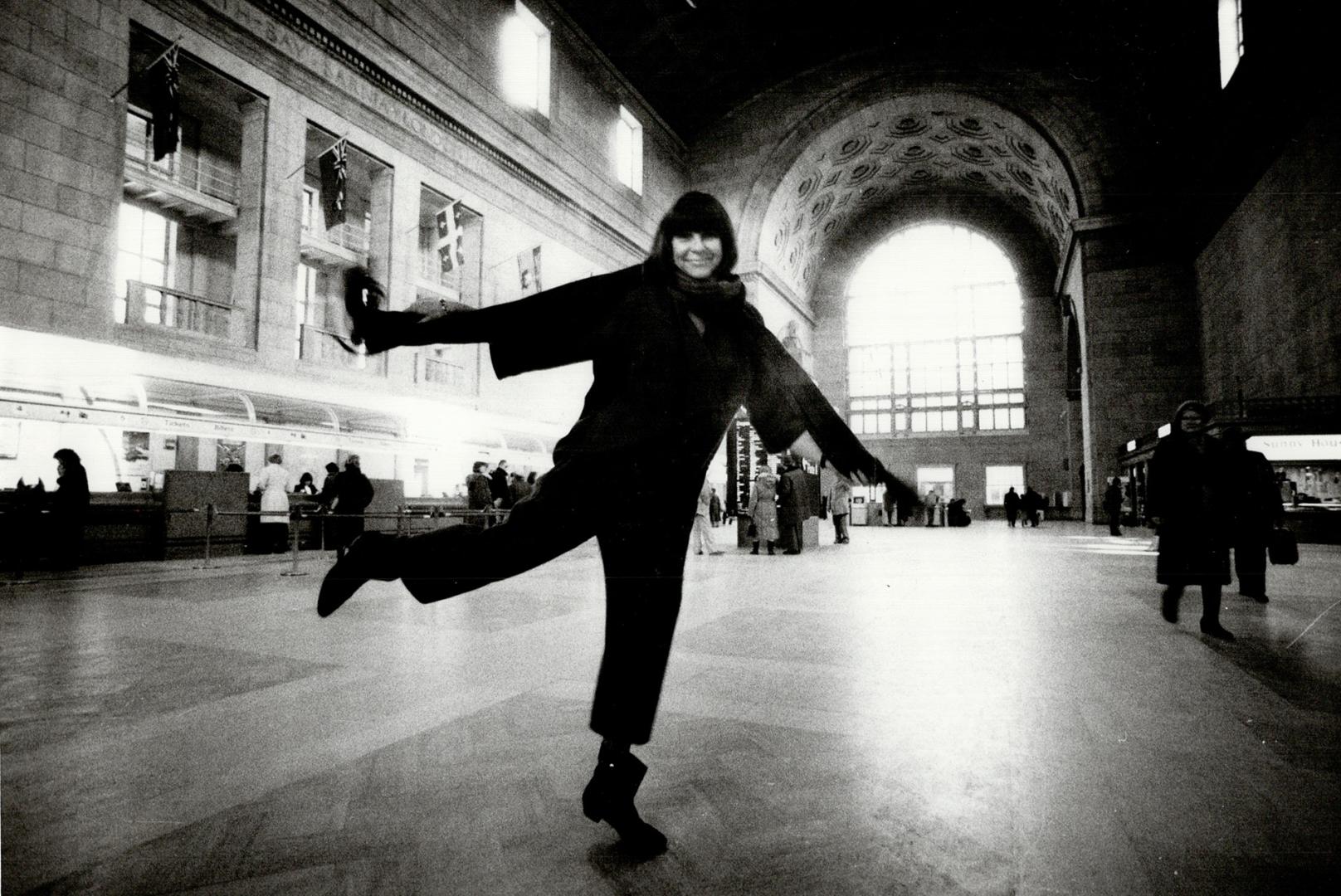 'When I walk through (Union Station) I can't help imagining women in long, trailing dresses running to meet their lovers.'