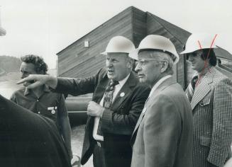 Ab Campbell tours new zoo site