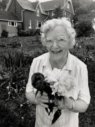 Flower power. Helen Campbell's peonies are among the beautiful flowers visitors will see during the Scarborough Horticultural Society's garden tour Su(...)