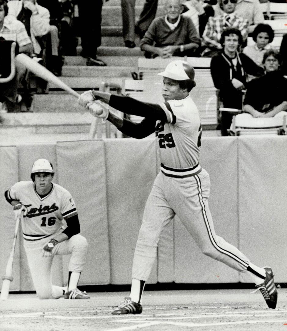 Rod Carew's talent with a bat has brought three American League batting titles