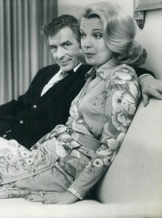 Film director John Cassavetes and wife actress Gena Rowlands