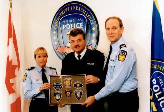 Const. Carol Richard (l), Sgt. Boyd Brown (r)