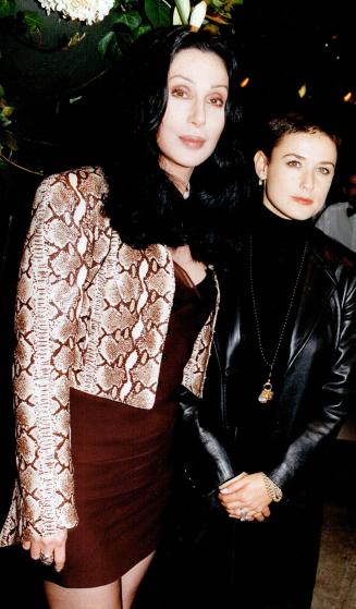 Cher and Demi Moore