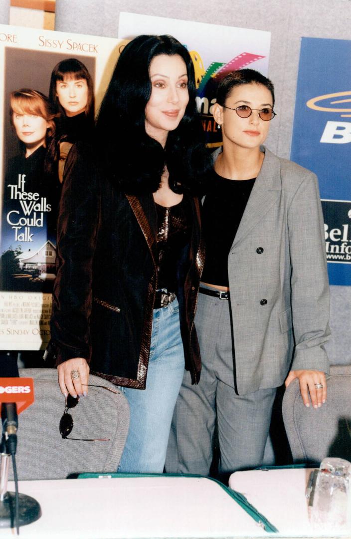 Cher and Demi Moore