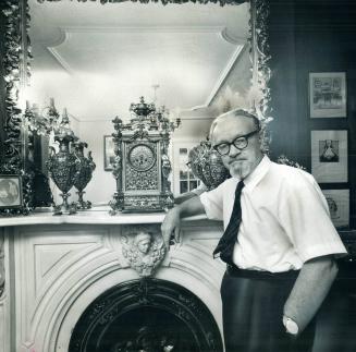 Marble Mantelpiece came from Gooderham Mansion