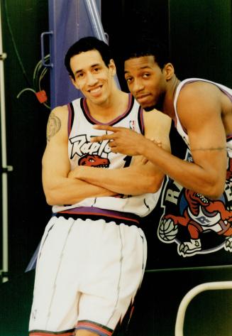 Doug Christie, L, Tracy McGrady, R