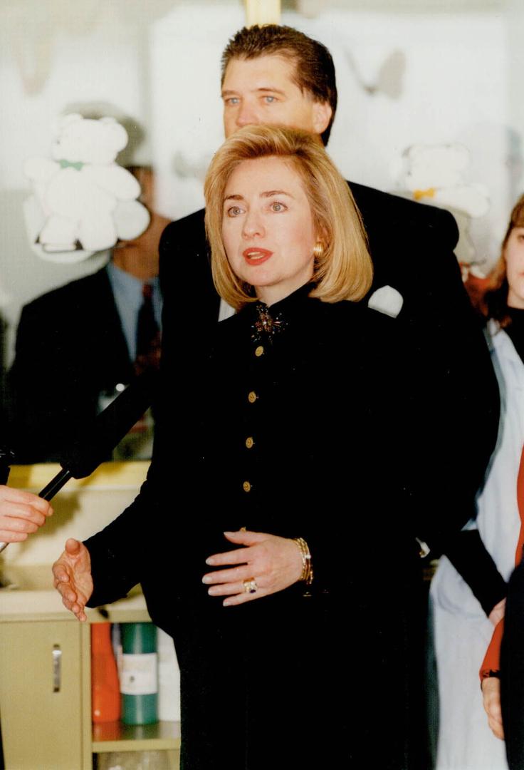 Clinton, Bill (visit to Canada 1995)