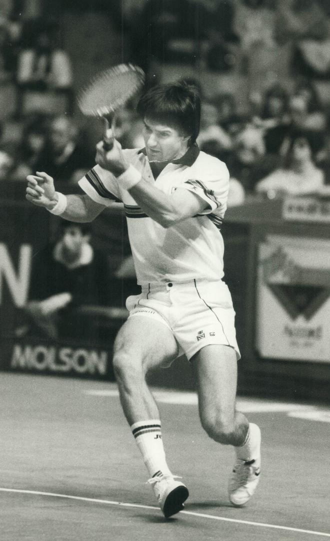 Connors, Jimmy (Tennis - action shots 1983 - 1985)