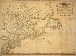 A general map of the northern British colonies in America