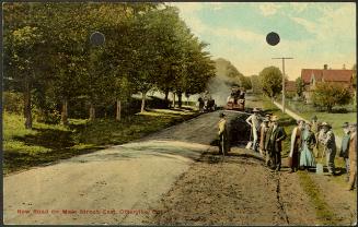 New Road on Main Street East, Otterville, Ontario