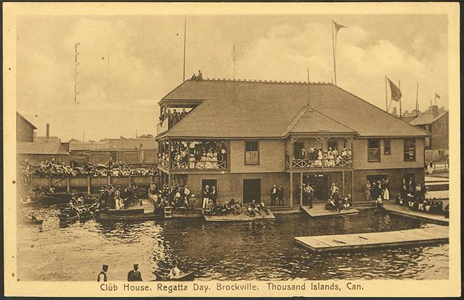 Club House, Regatta Day, Brockville, Thousand Islands, Can