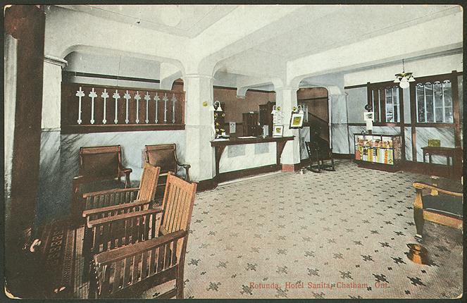 Rotunda, Hotel Sanita, Chatham, Ontario