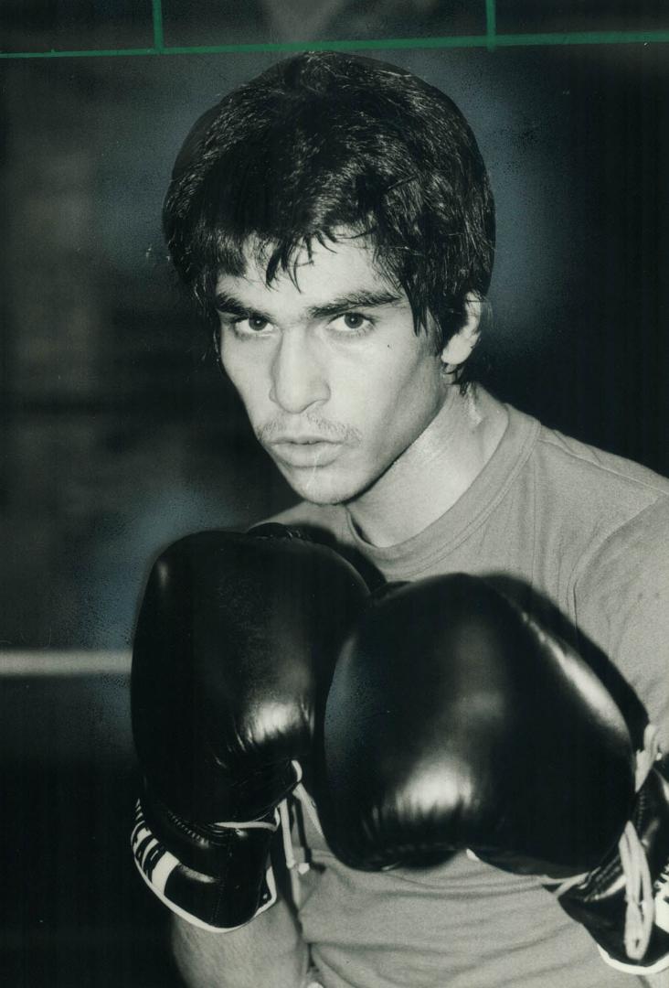 Going for gold with his fists. Ontario champion Asif Dar will seek national title