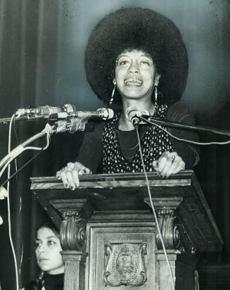 Angela Davis. Racism all-pervasive