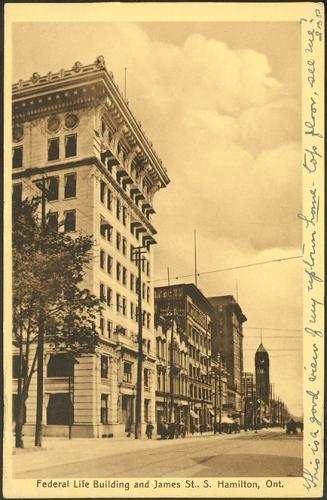 Federal Life Building and James St