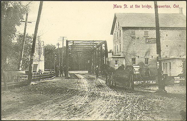 Mary St. at the Bridge, Beaverton, Ontario