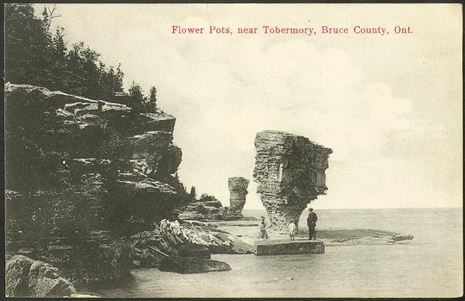 Flower Pots, near Tobermory, Bruce County, Ontario