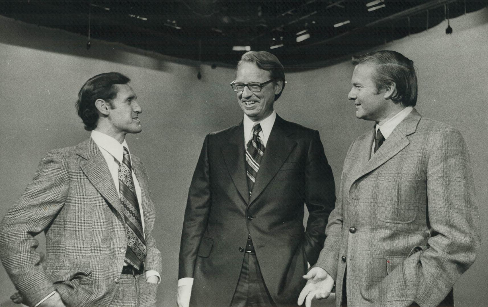 The great TV debate was filmed at CBC studios in Toronto this morning and the three party leaders involved weren't too pleased with the format. Stephe(...)