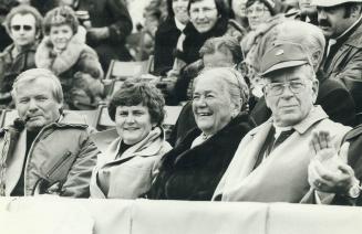 William Davis, Kathy (Mrs. Bill) Davis, Pauline McGibbon