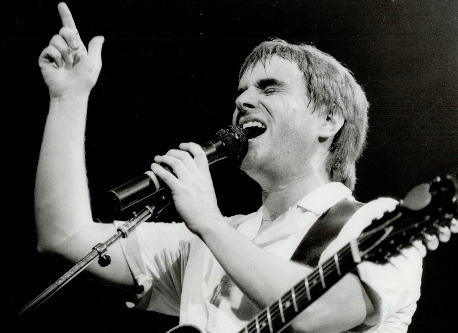 Flawless! Reader says that saying the July 22 concert by Chris De Burgh, above, was 'virtually flawless' should mean that the concert was great, not boring, as a Star review said