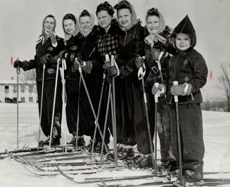 Six of a kind, all girls, up the family fo Count Jean Marie de Hauteclocque