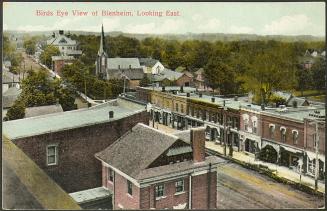 Bird's Eye View of Blenheim, looking East