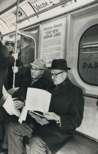 Mayor Wm Dennison and Mayor Horton of Etobicoke