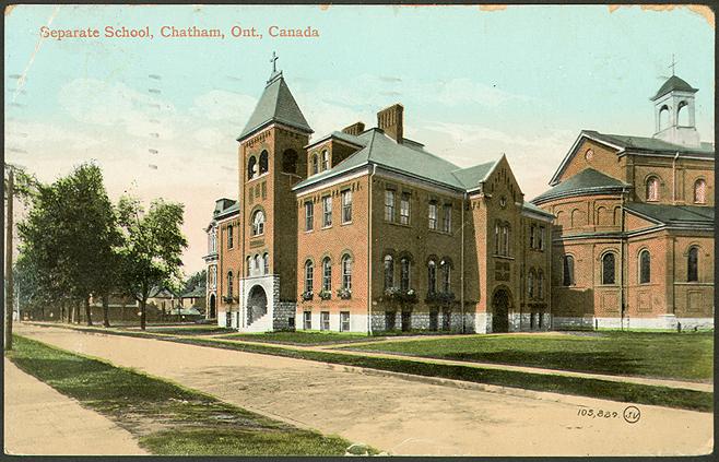 Separate School, Chatham, Canada