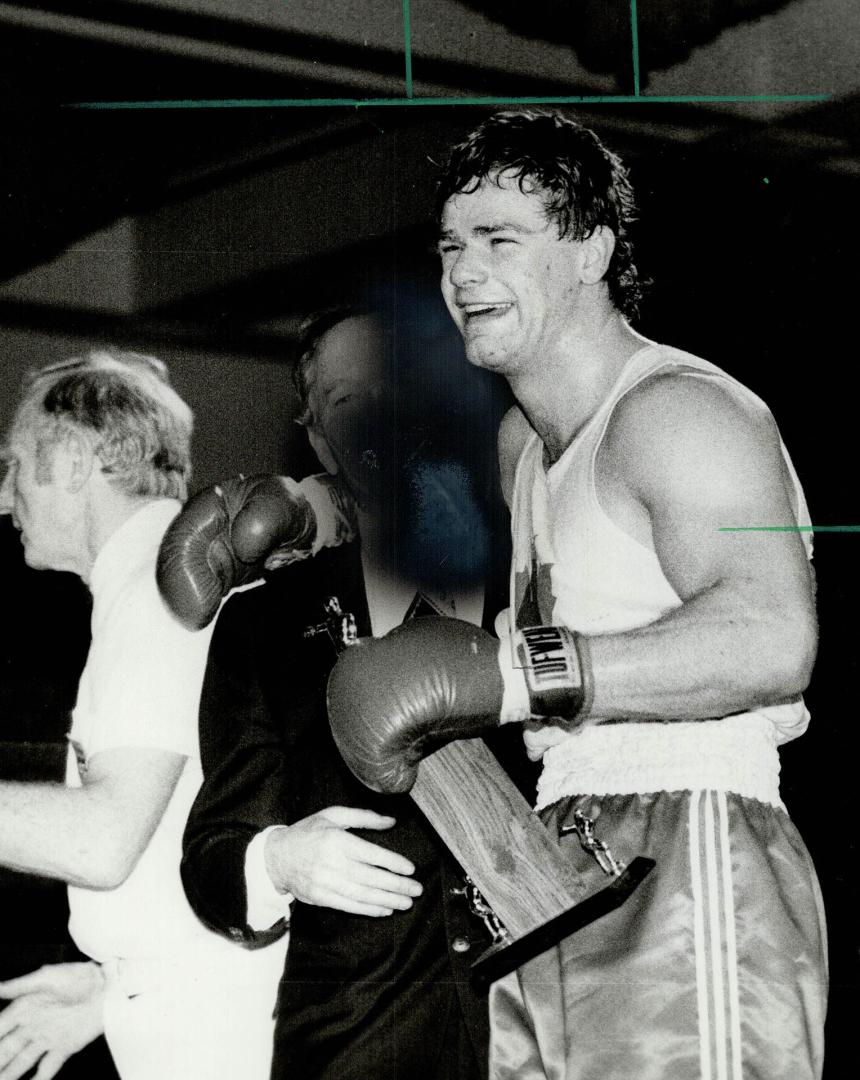 Canadian boxer Willie de Wit makes his U